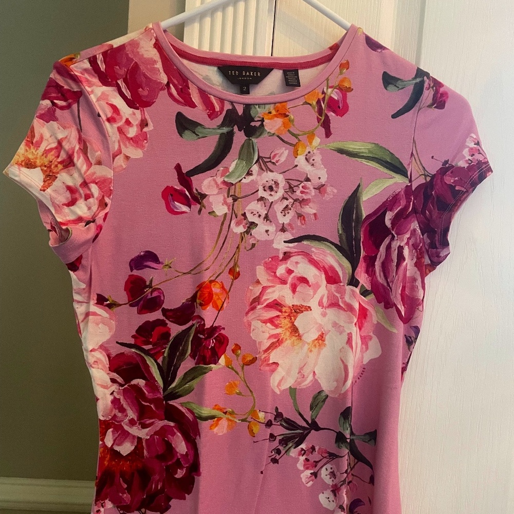 Ted Baker Printed Fitted Shirt